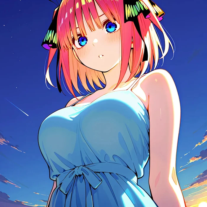 Thiếu nữ Gotoubun gợi cảm vòng ba căng tròn