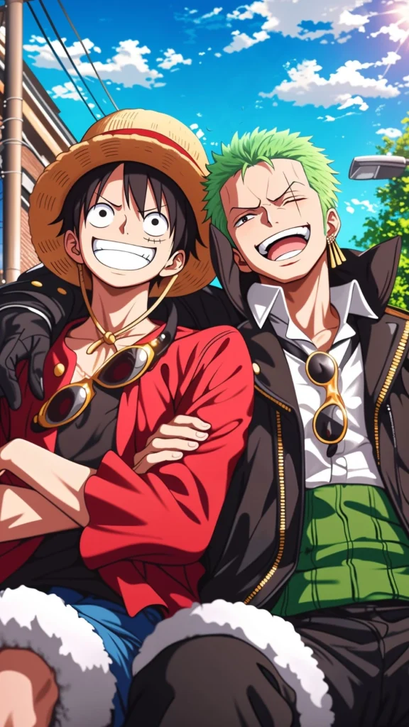 ảnh anime 2 người one piece