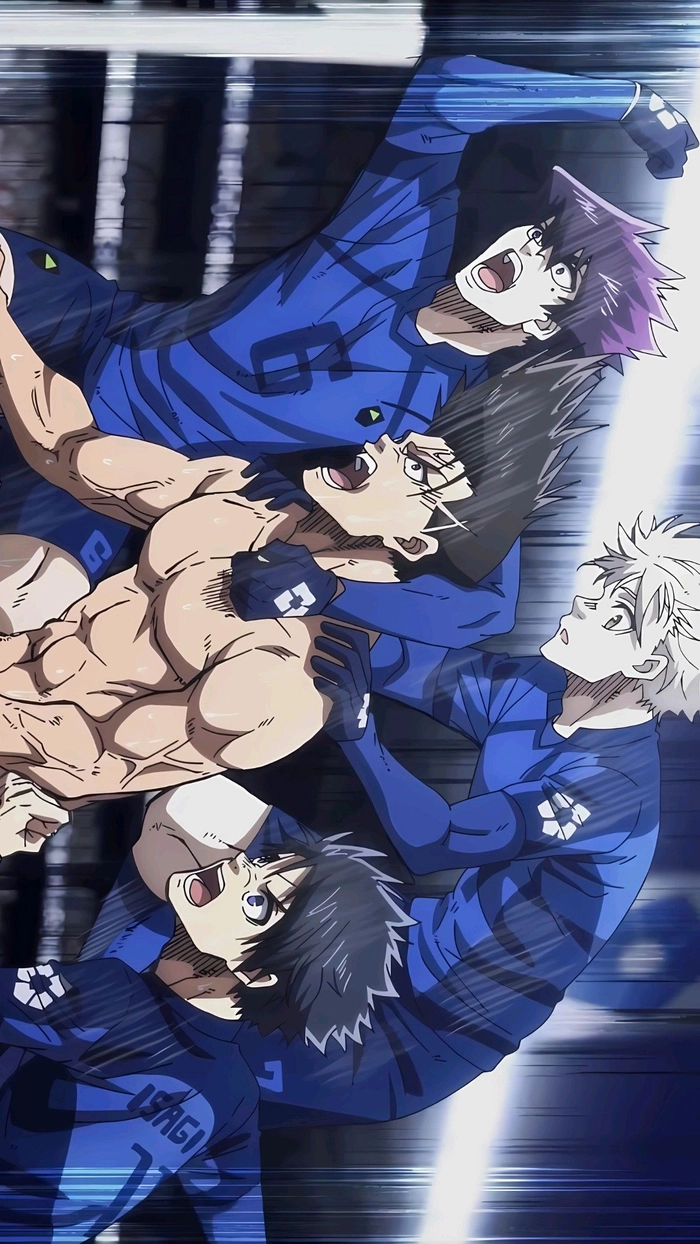 ảnh anime blue lock đội bóng