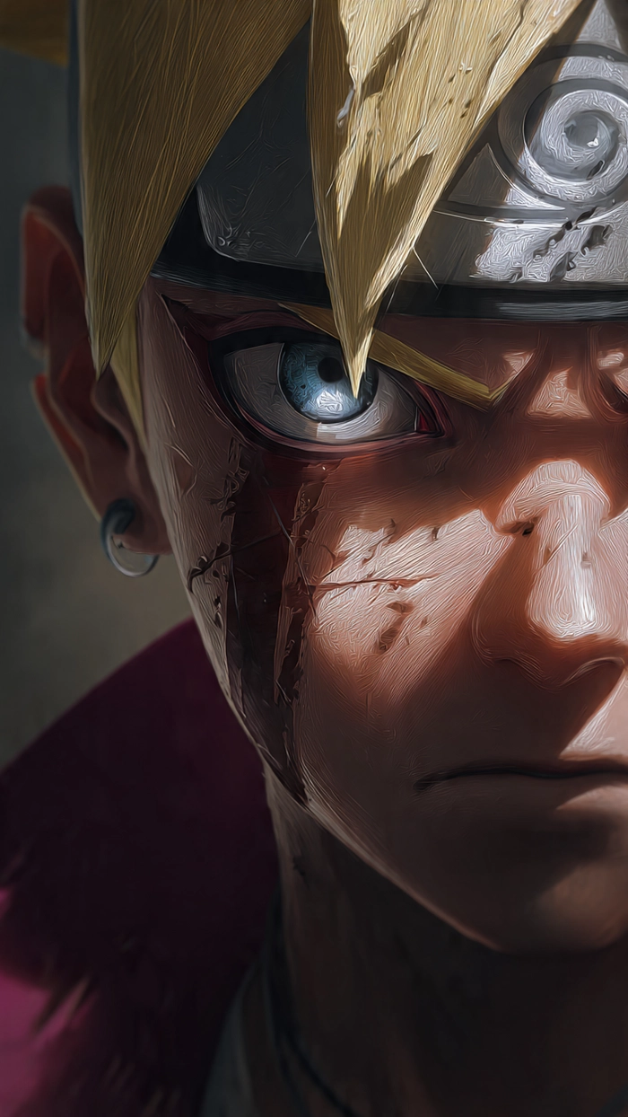 ảnh anime boruto nửa mặt