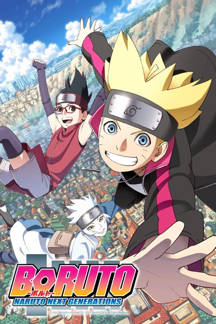 ảnh anime boruto poster