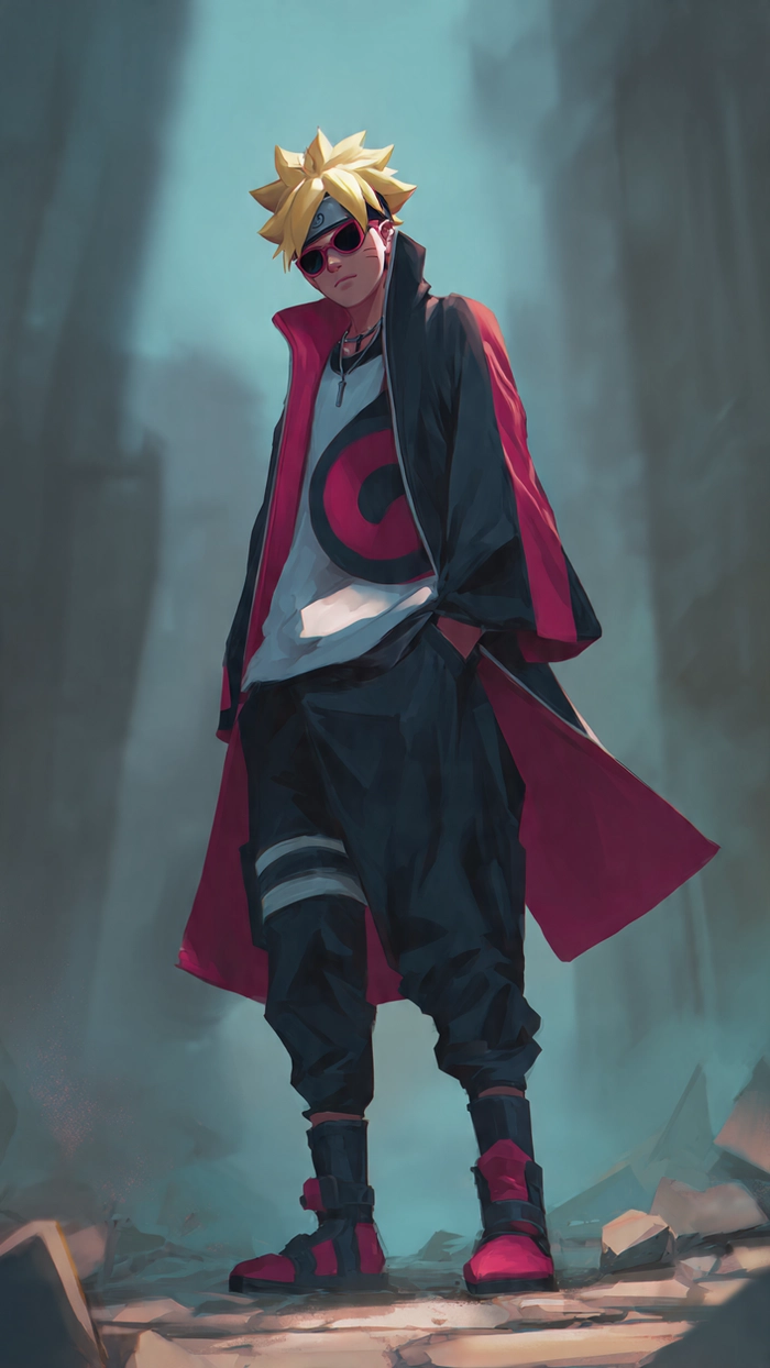 ảnh anime boruto rất ngầu