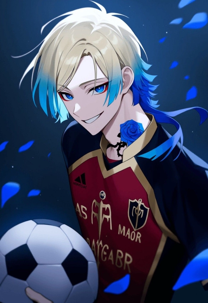 blue lock ảnh anime nam đá bóng