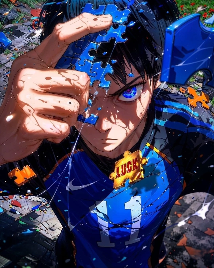 blue lock wallpaper 4k