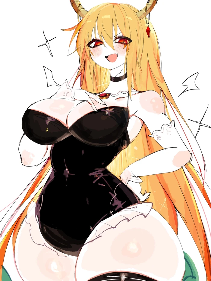 Ảnh hentai Tohru ngực khủng vòng một đầy đặn