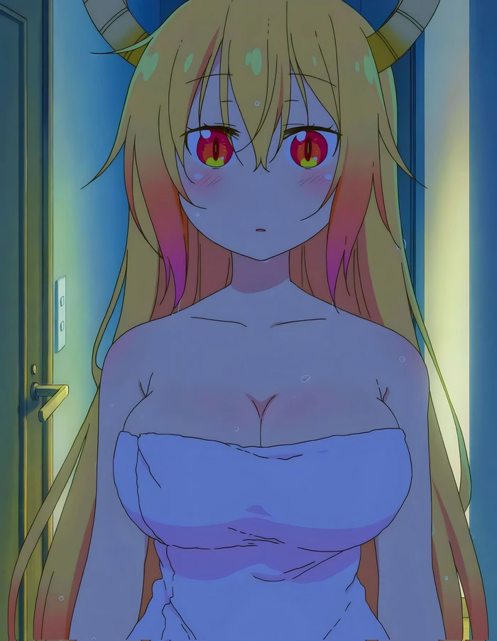 Hình Tohru hentai gợi cảm vòng ba nở nang