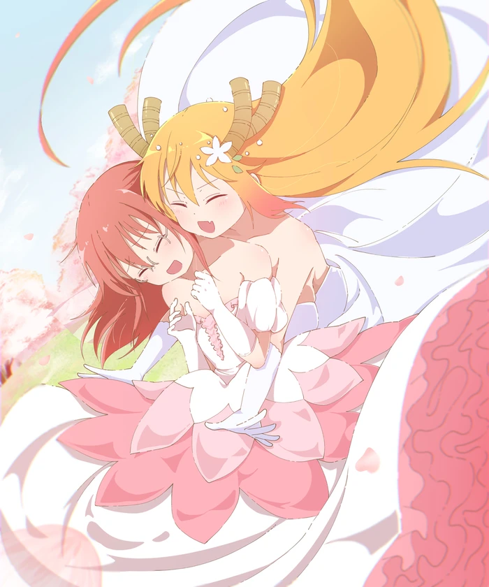 Hình ảnh Tohru hentai khỏa thân không che hấp dẫn