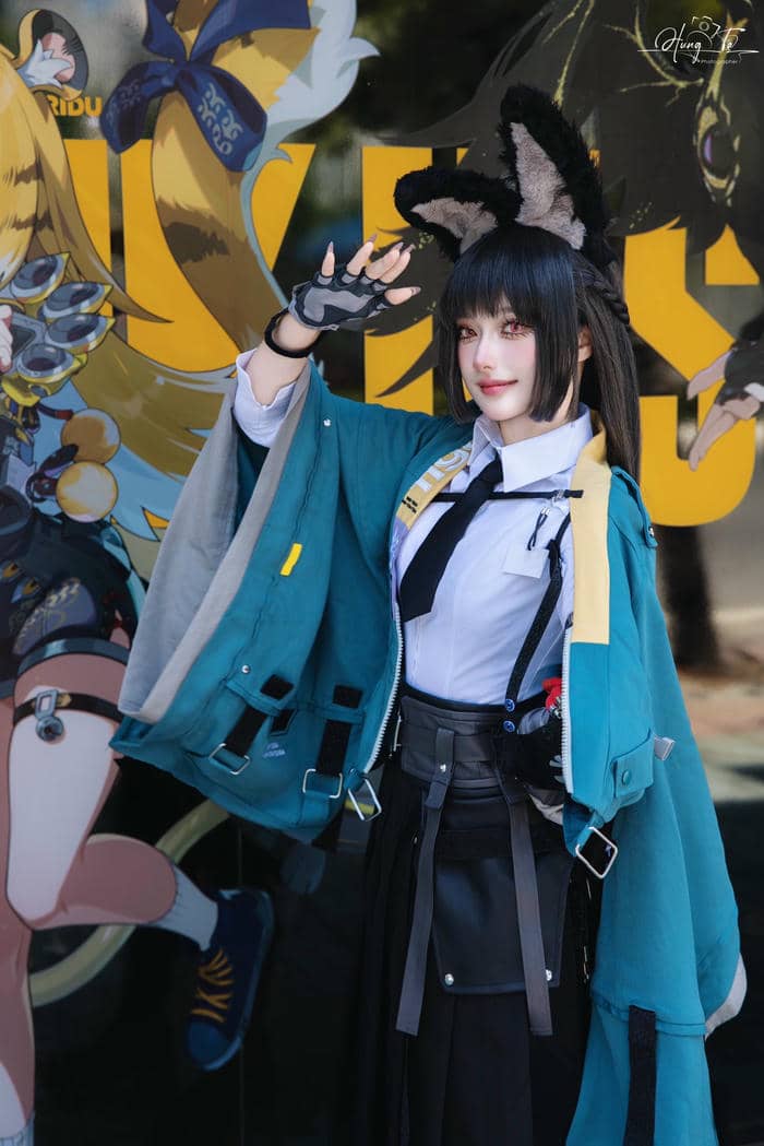 Nguyễn Thị Hà Vi cosplay neko