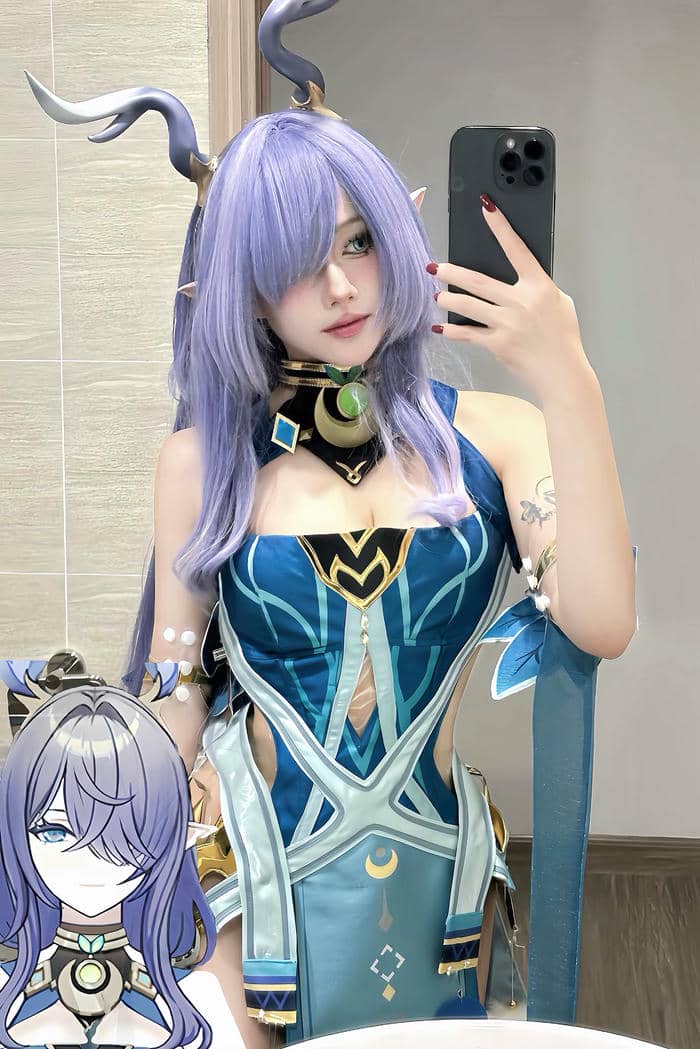 Nguyễn Thị Hà Vi cosplay phong cách lạnh lùng