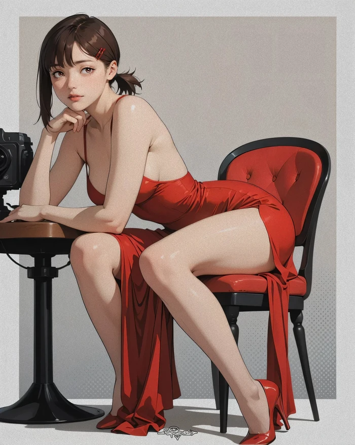 Reze Chainsaw Man hentai sexy mông cong hấp dẫn