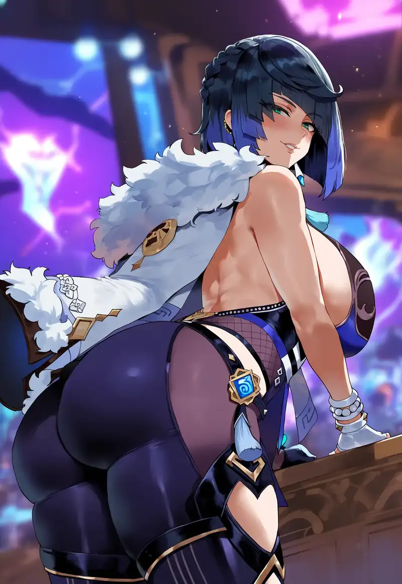 Yelan ảnh hentai xinh đẹp gợi tình