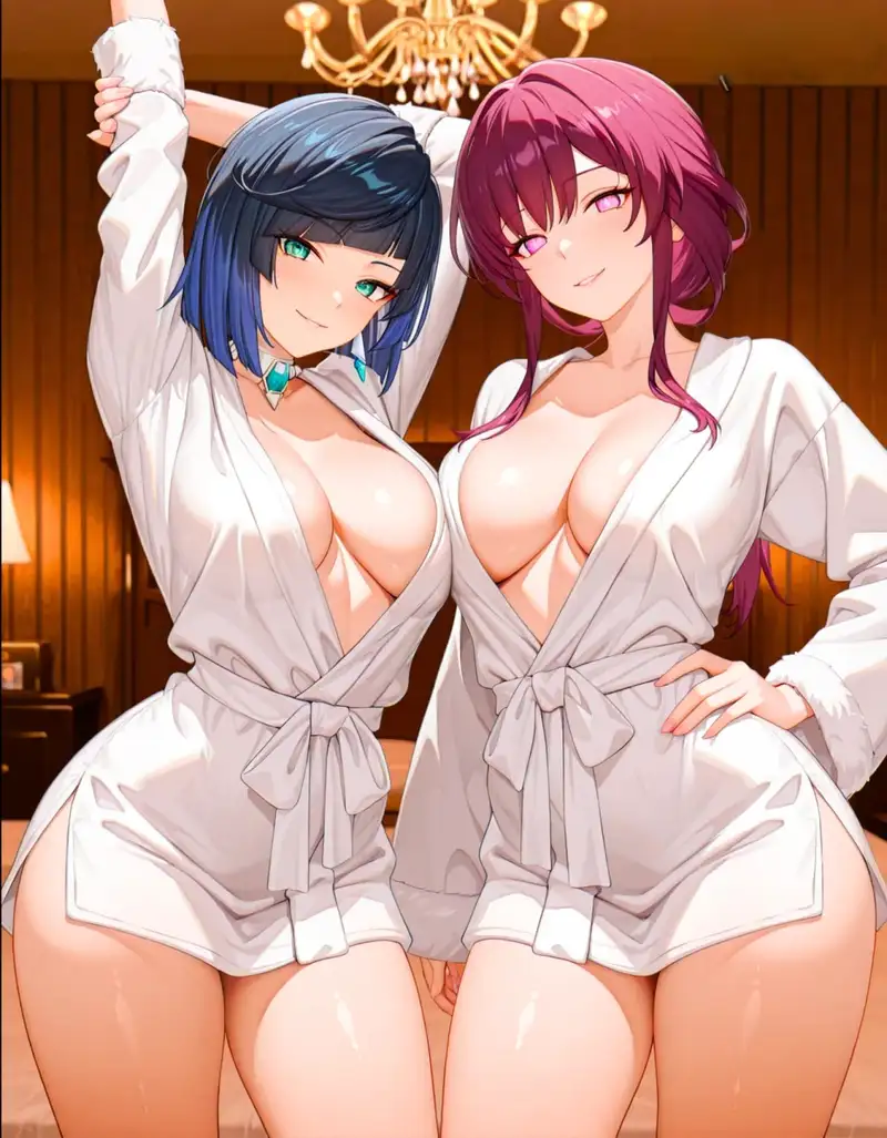 ảnh Yelan hentai đầy gợi tình