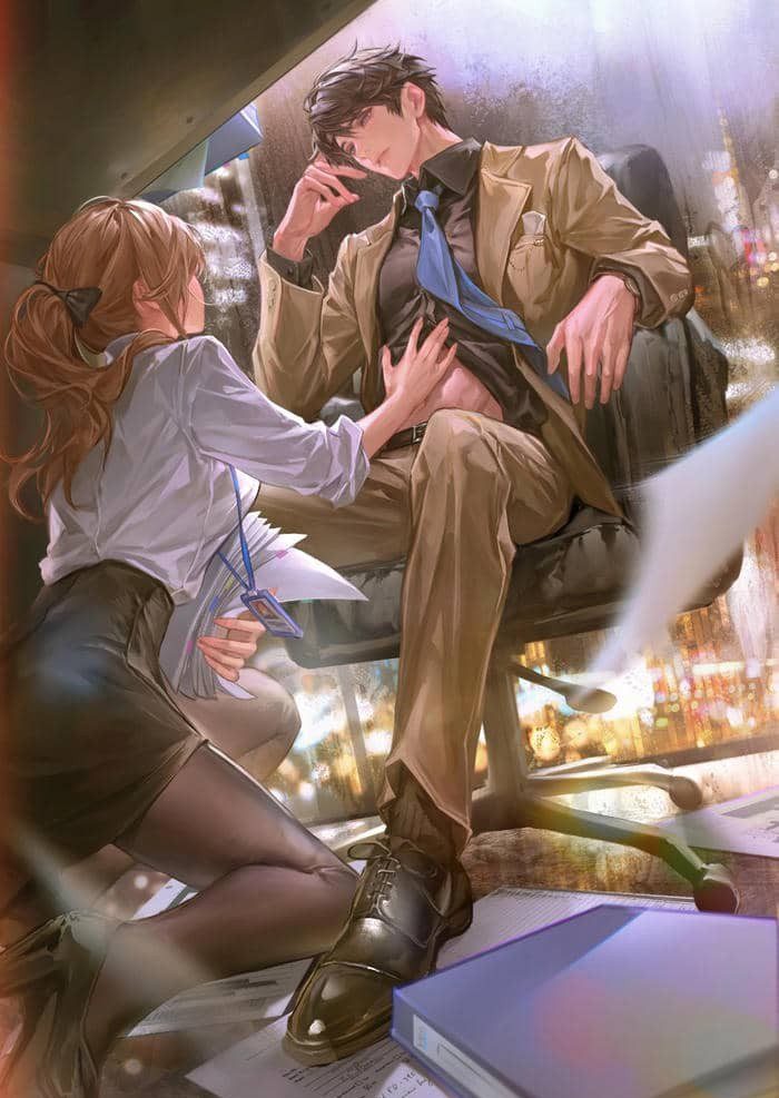 ảnh anime đôi hôn nhau đáng yêu