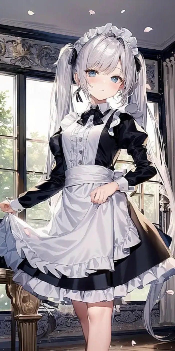 ảnh anime maid đáng yêu nhất