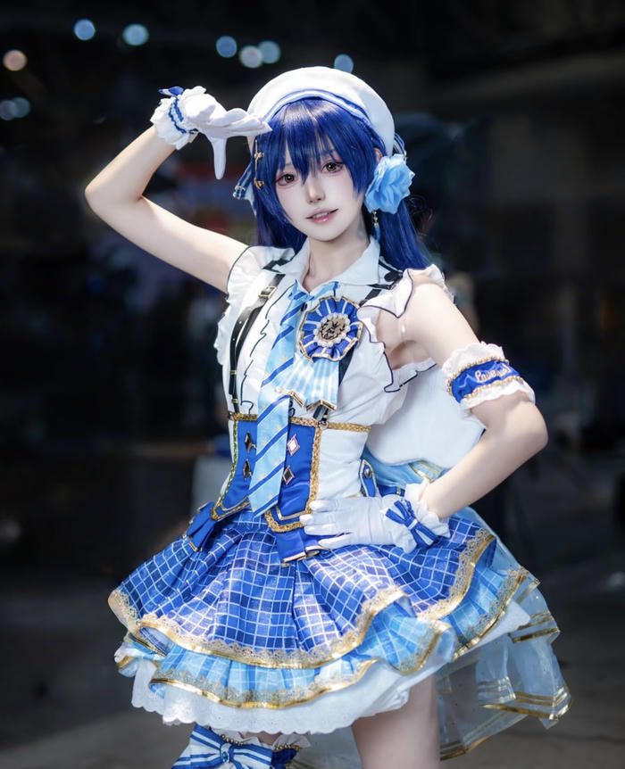 ảnh cosplay anime girl dịu dàng