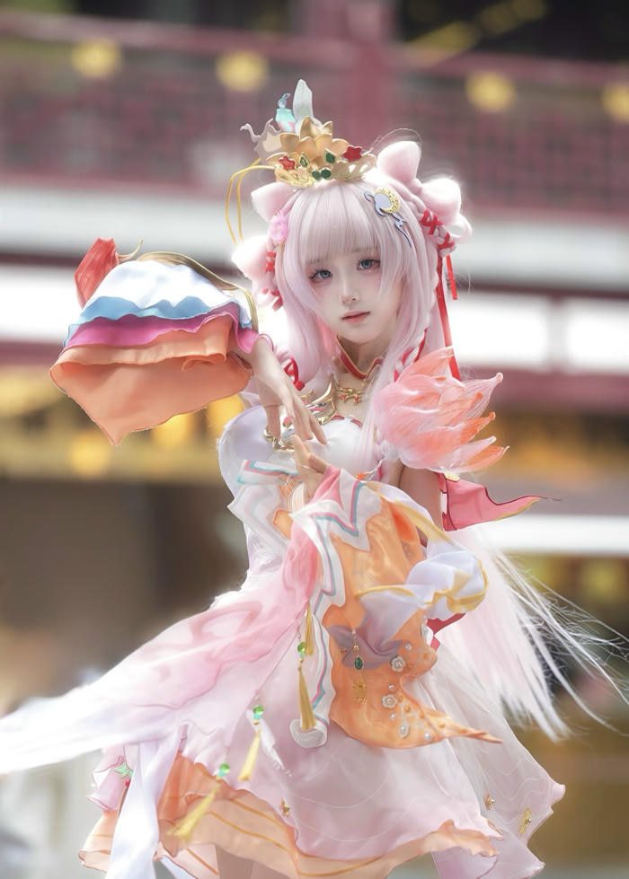 ảnh cosplay gái xinh nghệ thuật