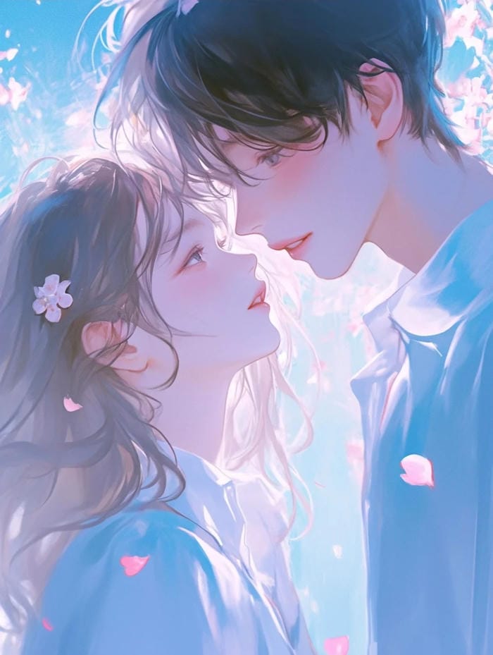 anime cặp đôi vui vẻ