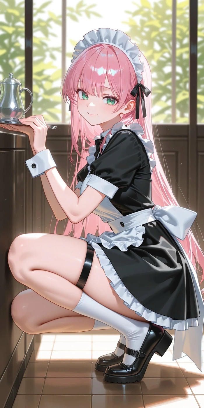 anime hầu gái vui vẻ