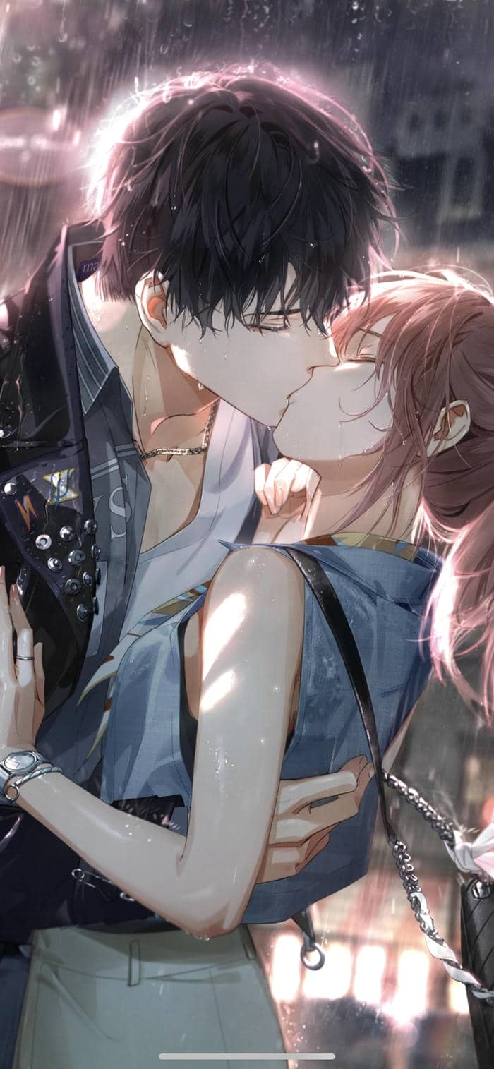 anime tình cảm hôn nhau dễ thương