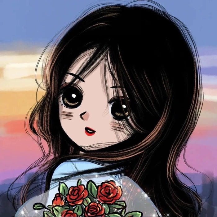 avatar anime đôi cute