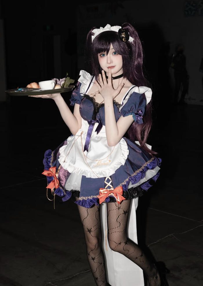 cosplay maid girl phong cách Nhật