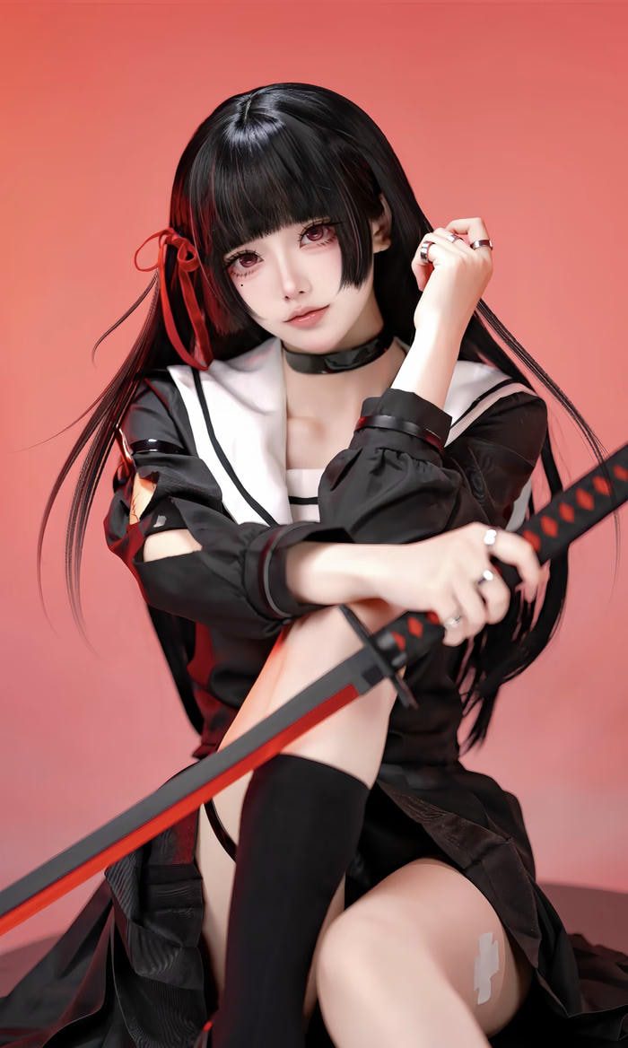 gái xinh cosplay phong cách Nhật