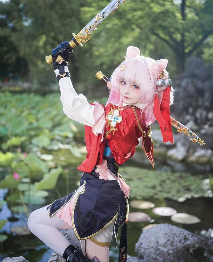 girl cosplay anime cực xinh