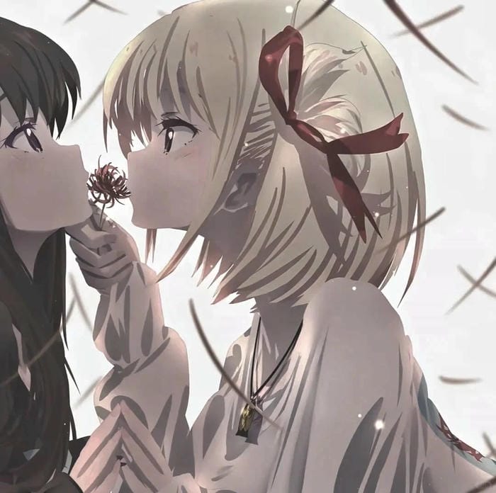 hình anime bách hợp đáng yêu nhất