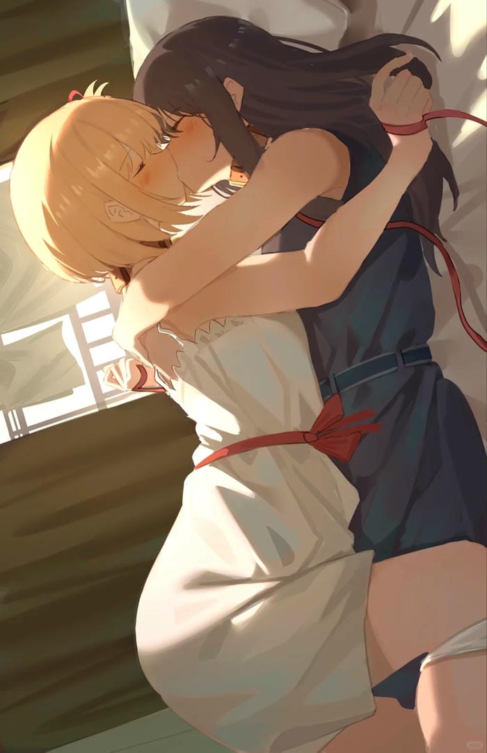 hình anime bách hợp dễ mến