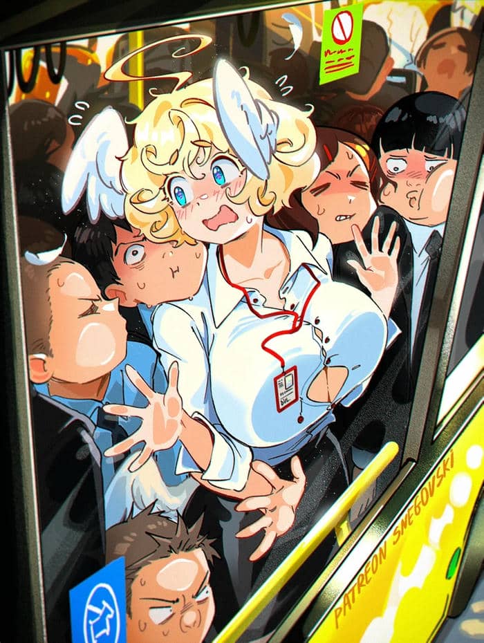 hình anime dễ thương biểu cảm mlem