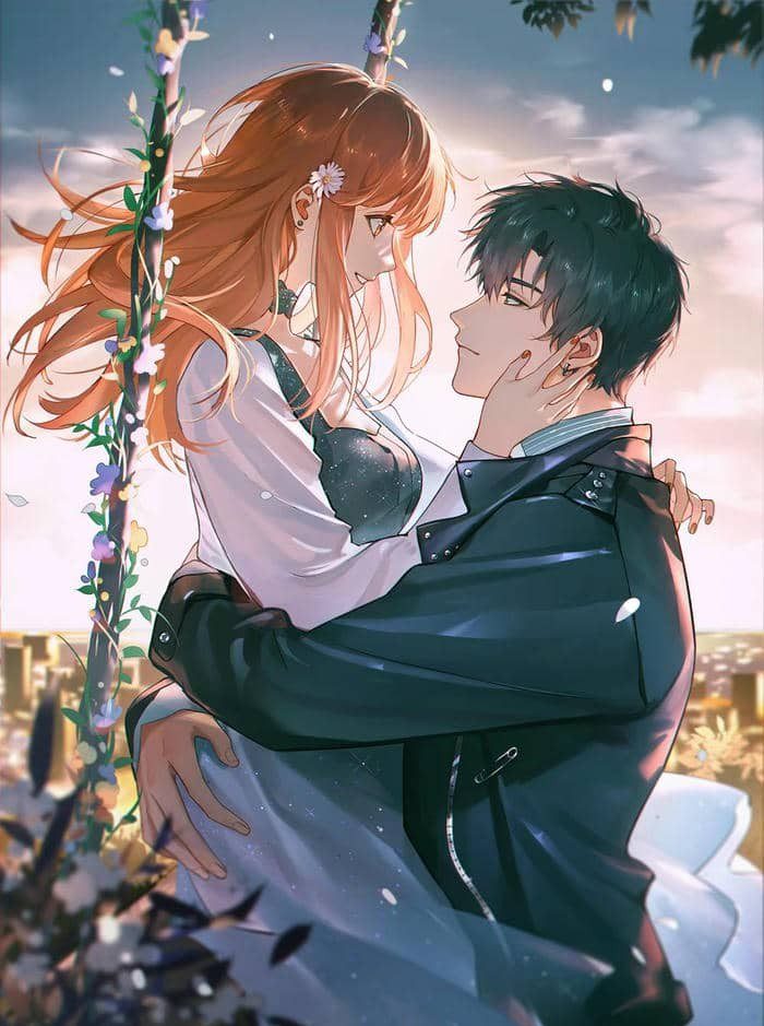 hình anime đôi lãng mạn