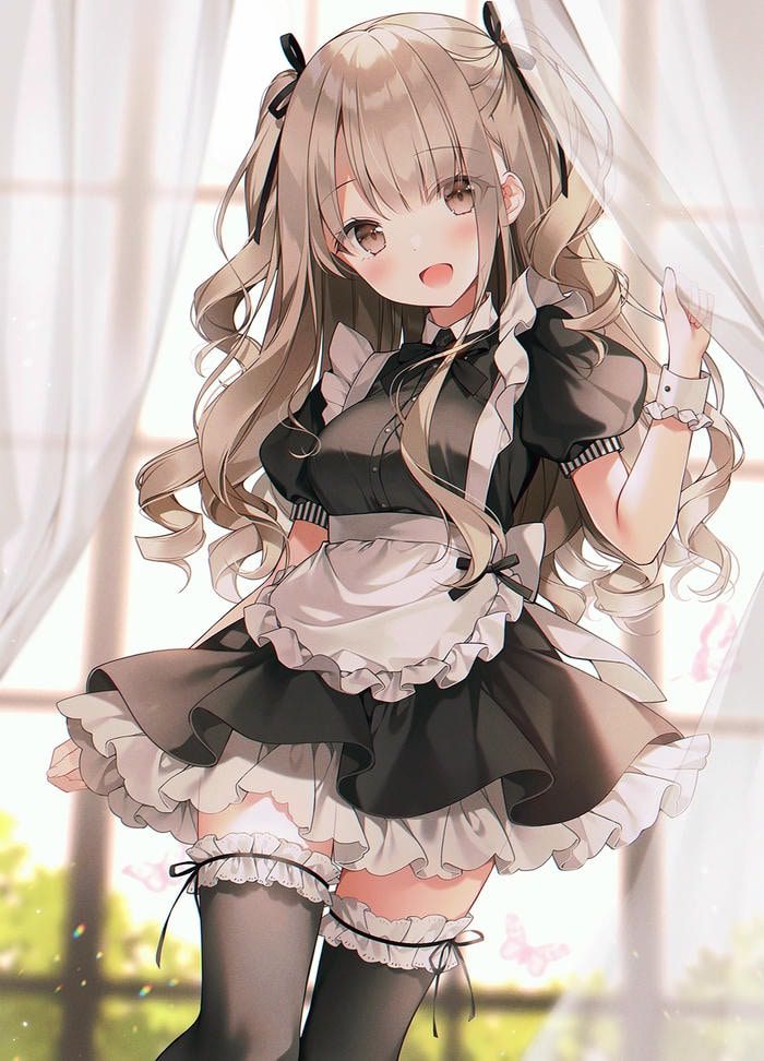 hình anime maid đáng yêu