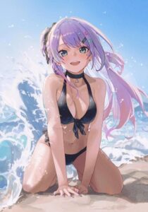 hình anime vui vẻ ngoài trời