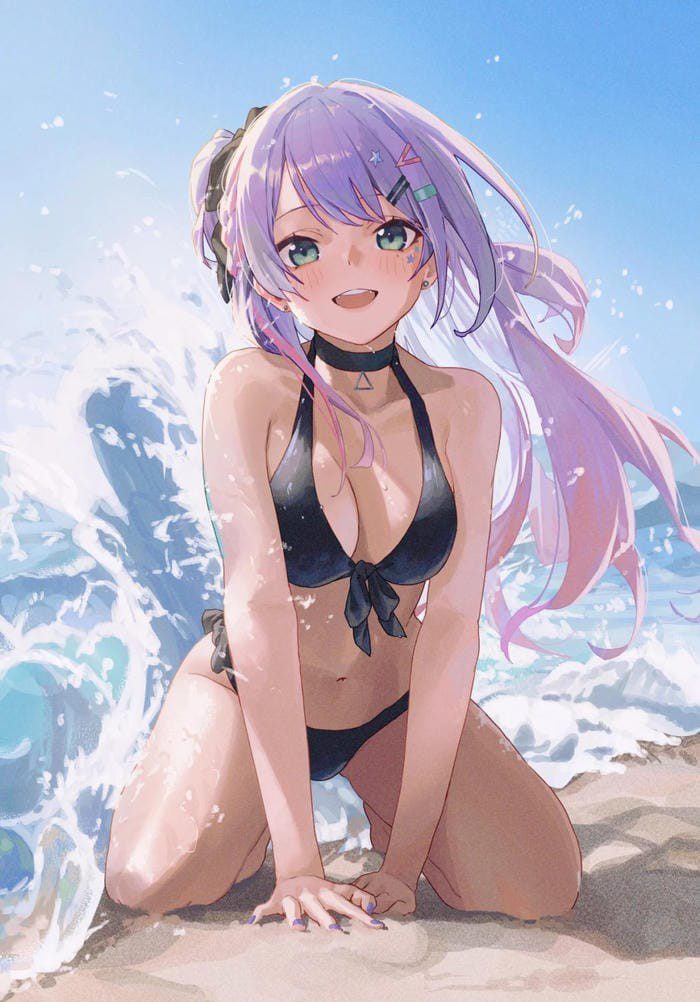 hình anime vui vẻ ngoài trời