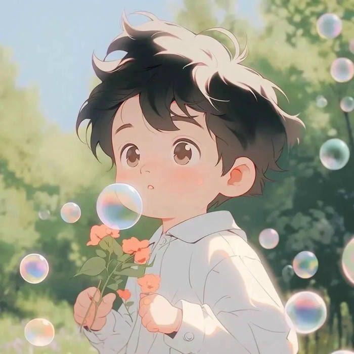 hình avatar anime đôi dễ thương