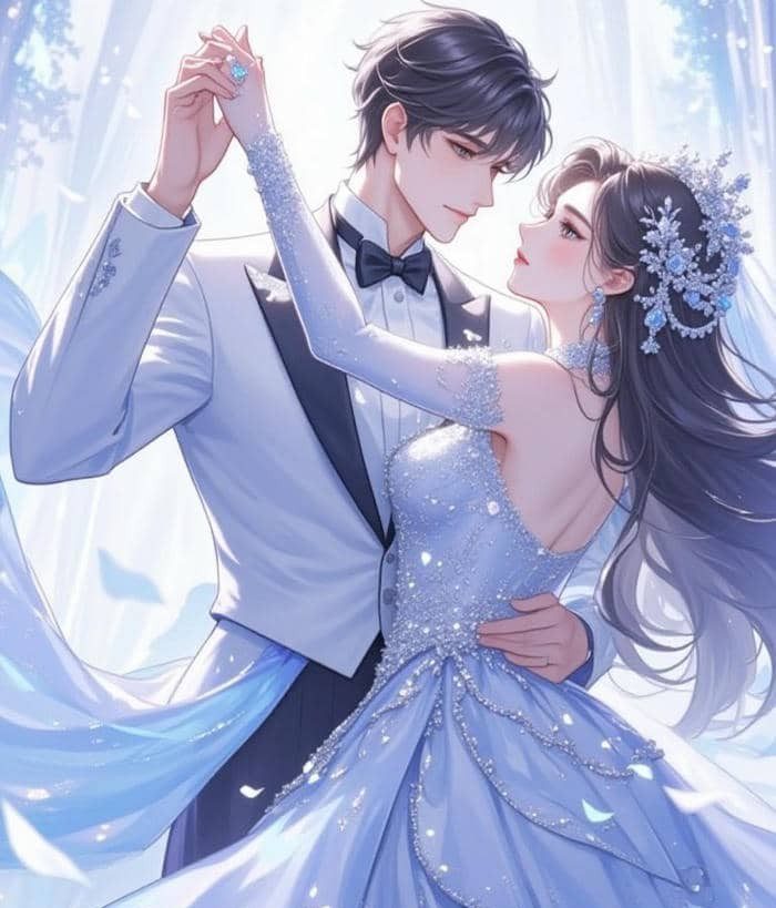 hình cưới anime đáng yêu