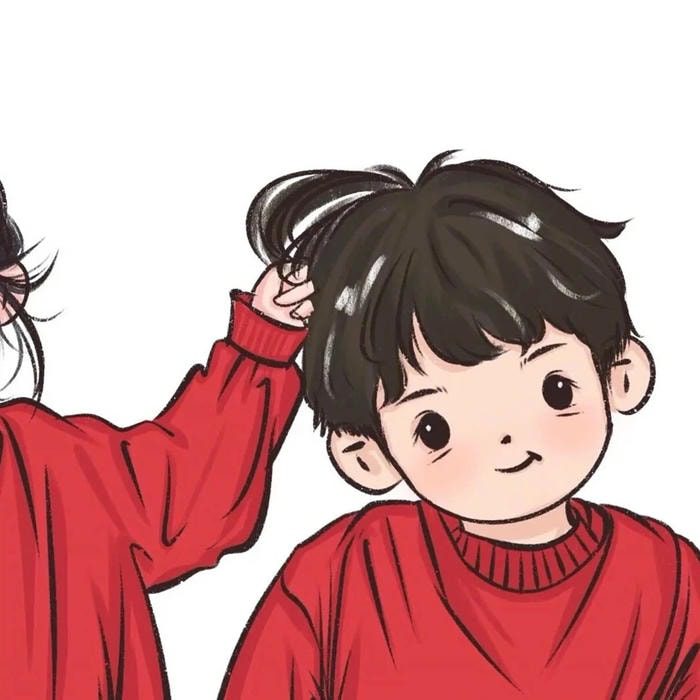 hình đôi anime đáng yêu