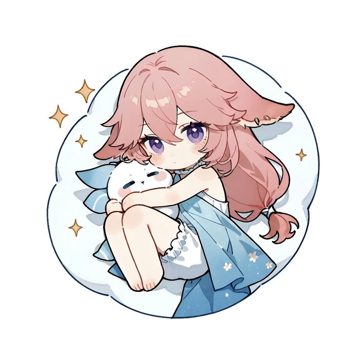 Ảnh anime nữ chibi phác họa vẻ đẹp e ấp thẹn thùng