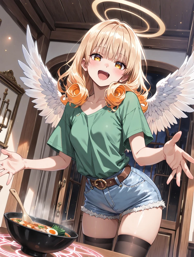 Ảnh anime thiên thần dịu dàng lung linh