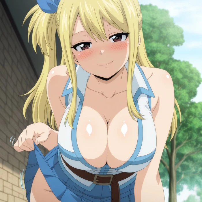 Anime Lucy Heartfilia Fairy Tail hentai gợi tình