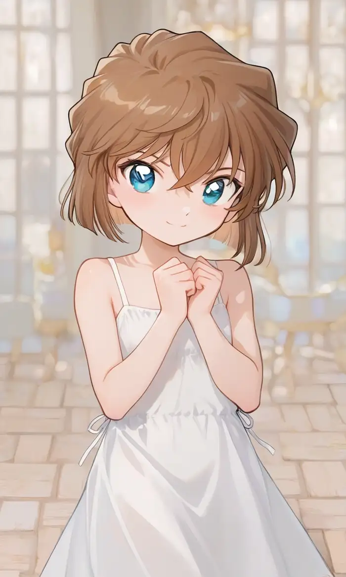 Cô bé xinh xắn Haibara Ai anime