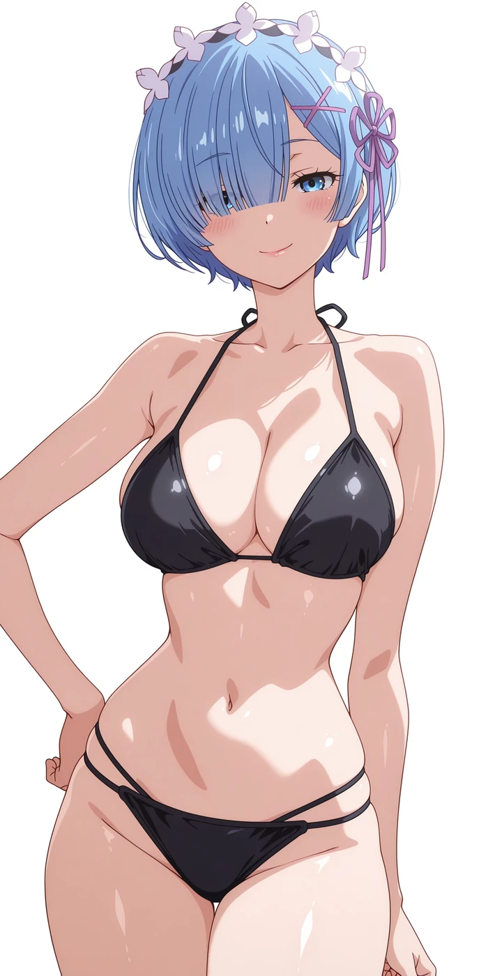 Hình ảnh Rem anime bikini gợi tình đầy sức hút