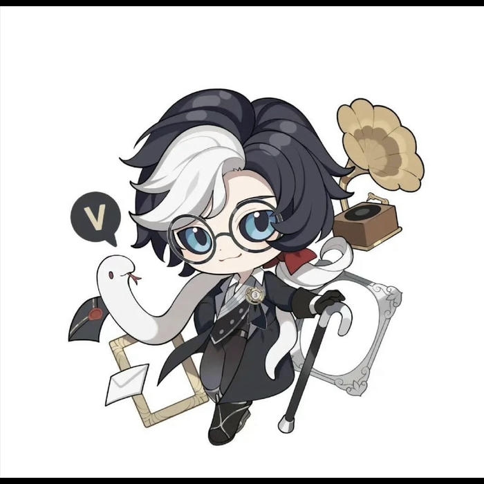 Hình ảnh chibi anime pháp sư nham hiểm