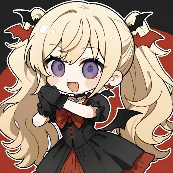 Hình chibi nữ ác quỷ cực dễ thương