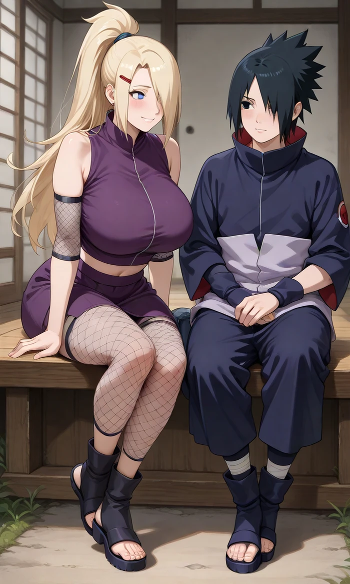 Hình nền Ino Yamanaka gợi dục phong cách anime