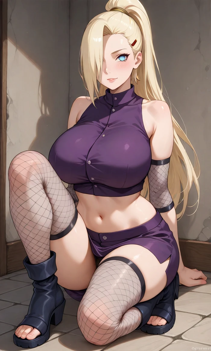 Ino Yamanaka hentai vú căng tròn đầy mê hoặc