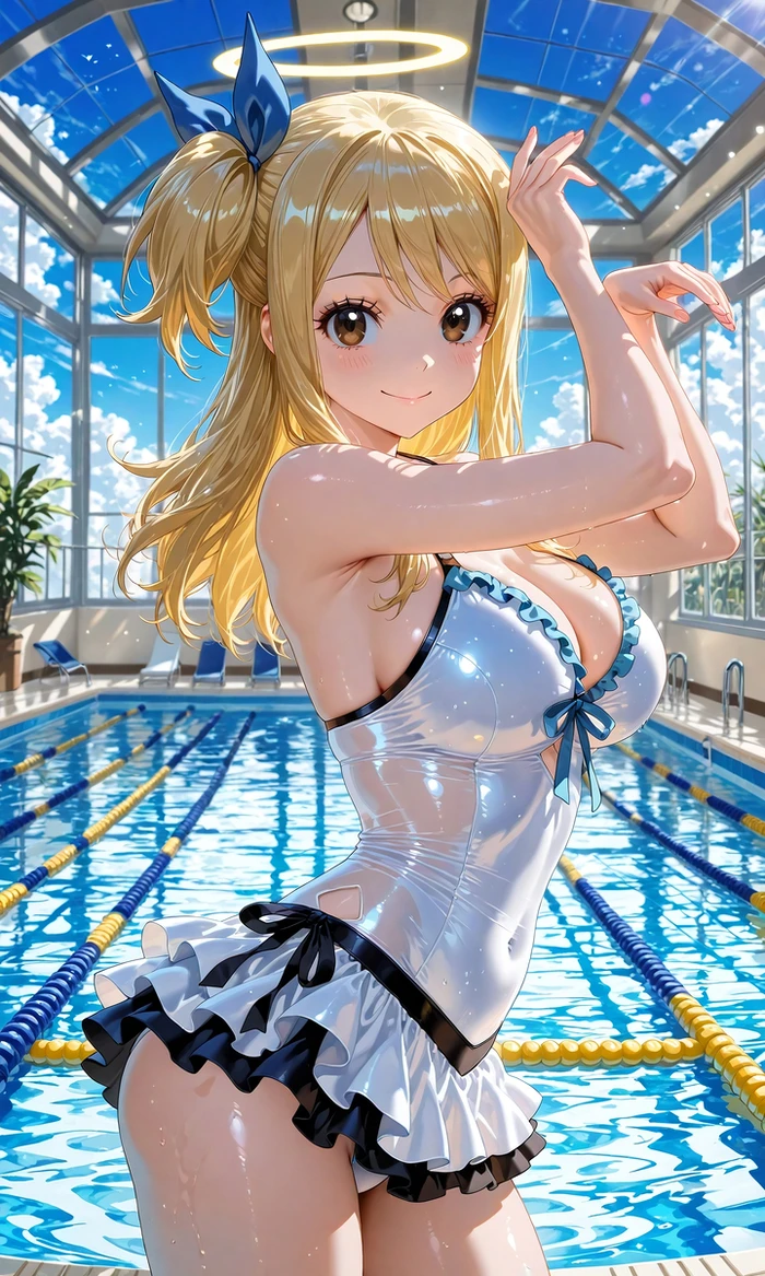 Lucy Heartfilia Fairy Tail hentai mông đít cuốn hút