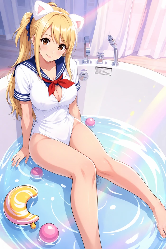 Lucy Heartfilia R34 anime vú to tròn hút hồn