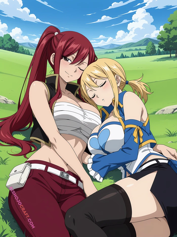 Lucy Heartfilia anime R34 khoe mông nóng bỏng