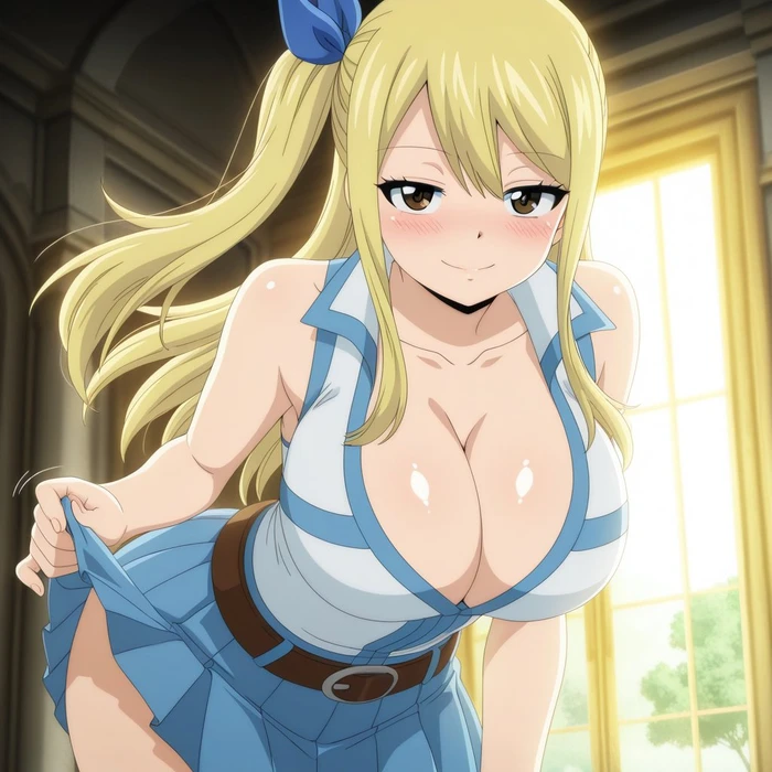 Lucy Heartfilia hentai sexy ngực tròn hút hồn